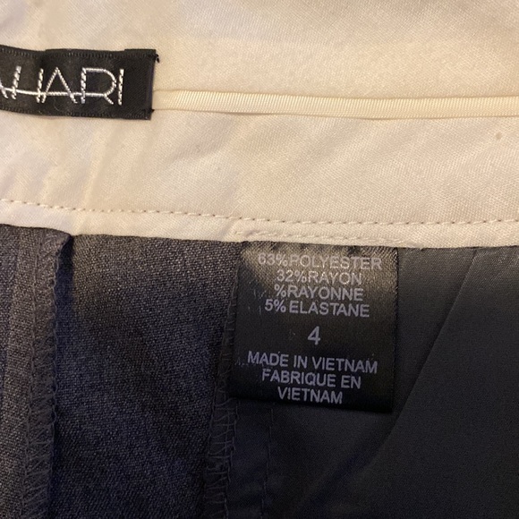 Tall 33 inseam Tahari grey blazer and pants - Picture 6 of 12